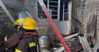 Explota pirotecnia en casa habitación de Pedro Escobedo