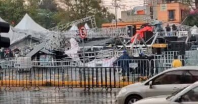 Cae escenario