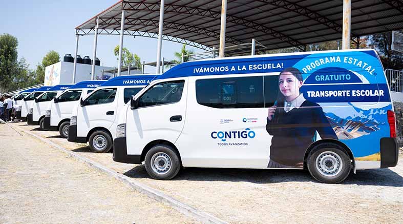 Fortalecen el transporte escolar en Arroyo Seco