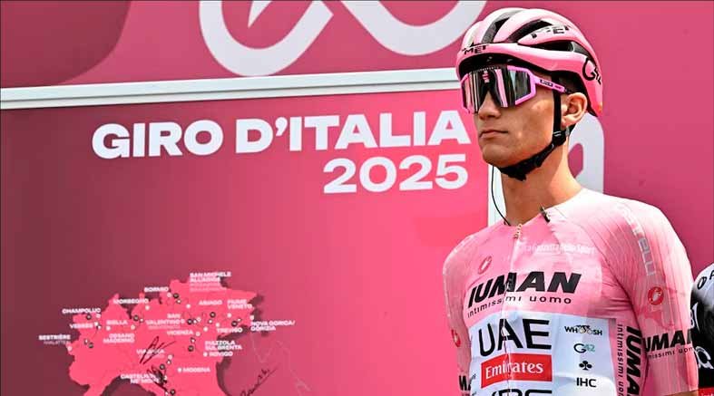 Del Toro no suelta la cima en el Giro de Italia